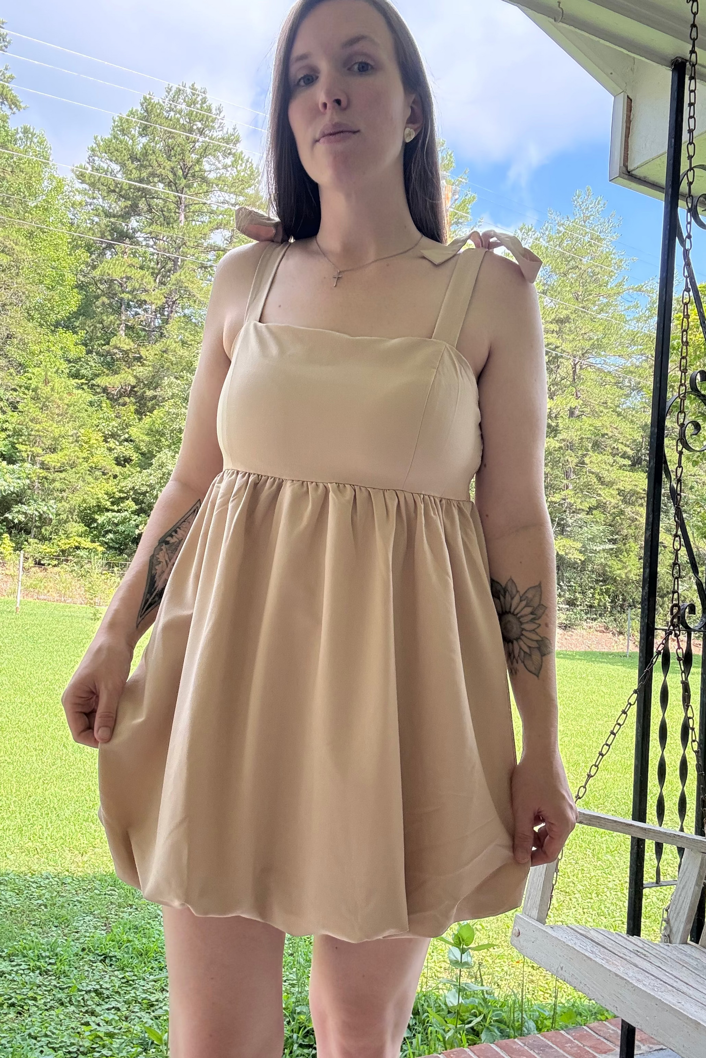 Bonnie Bubble Mini Dress