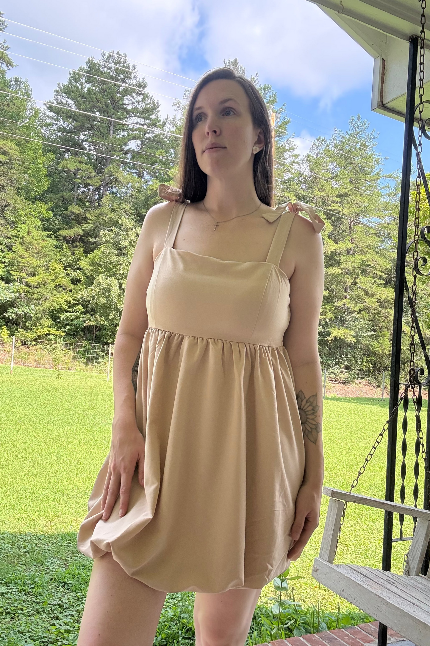 Bonnie Bubble Mini Dress