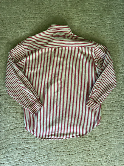 Vintage Levi's Red Pin Stripe Cotton Button Up