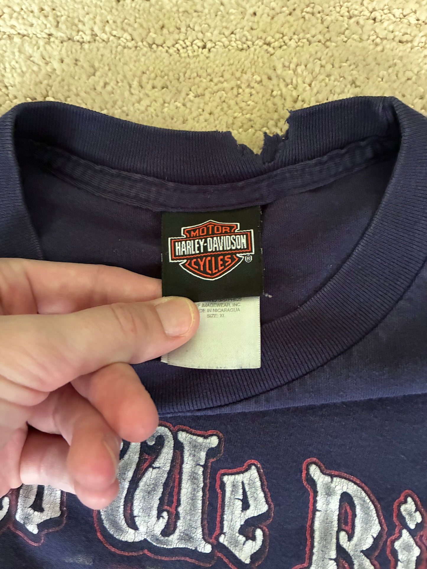 Harley Davidson "United We Ride" Long Sleeve T-Shirt