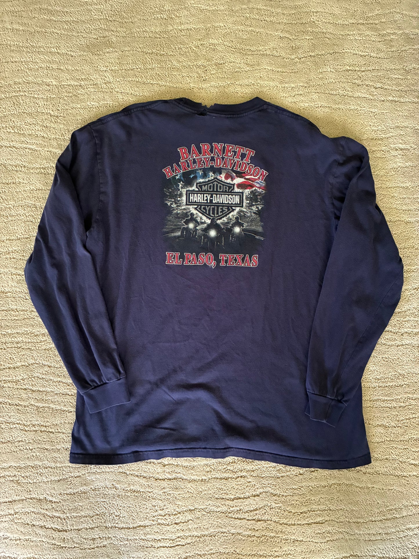 Harley Davidson "United We Ride" Long Sleeve T-Shirt