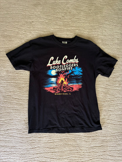 Luke Combs Bootleggers Bonfire Concert Tee Shirt Comfort Colors