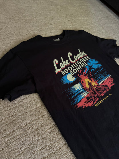 Luke Combs Bootleggers Bonfire Concert Tee Shirt Comfort Colors