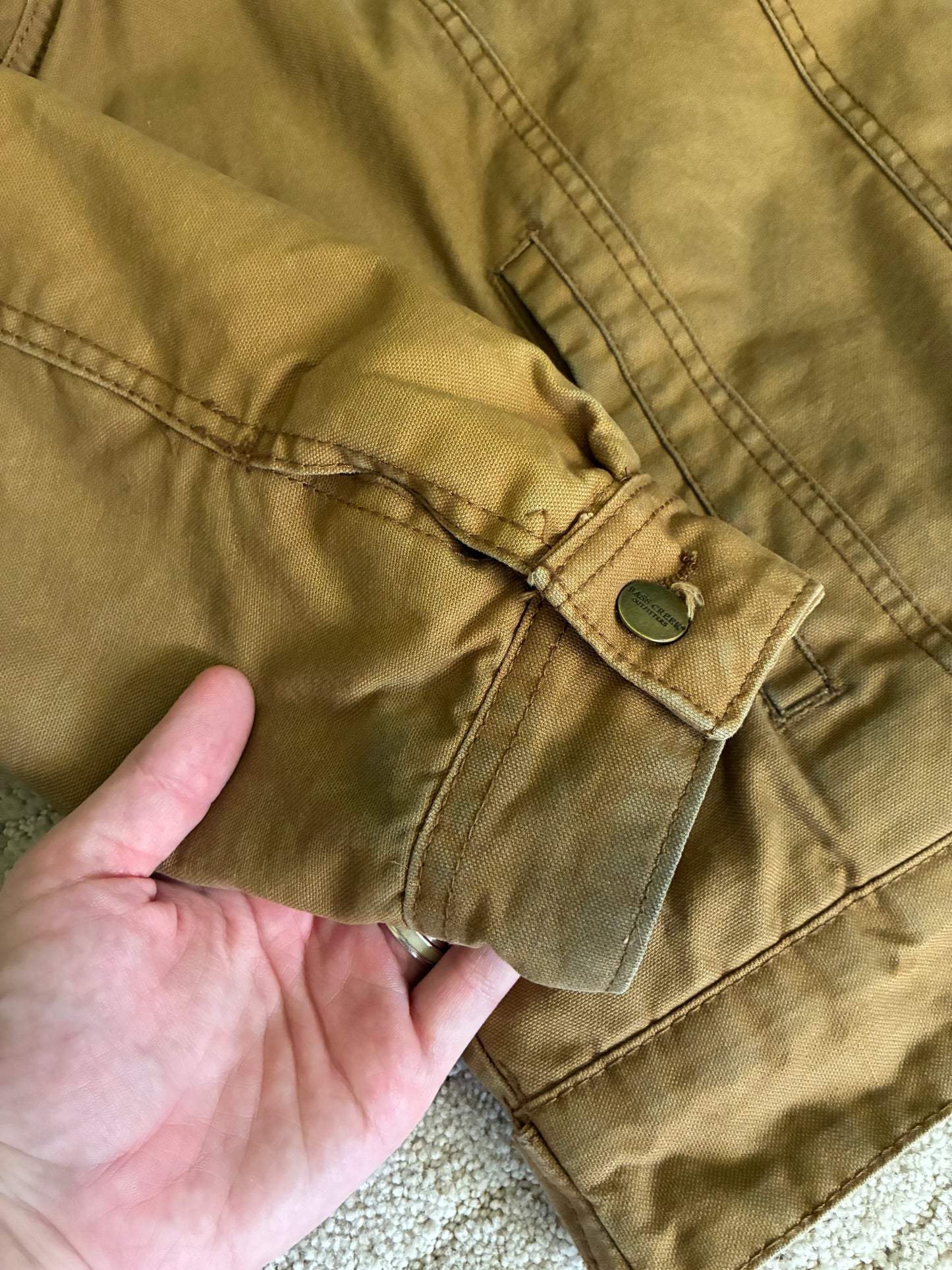 Vintage Bass Creek Canvas + Sherpa Chore Jacket