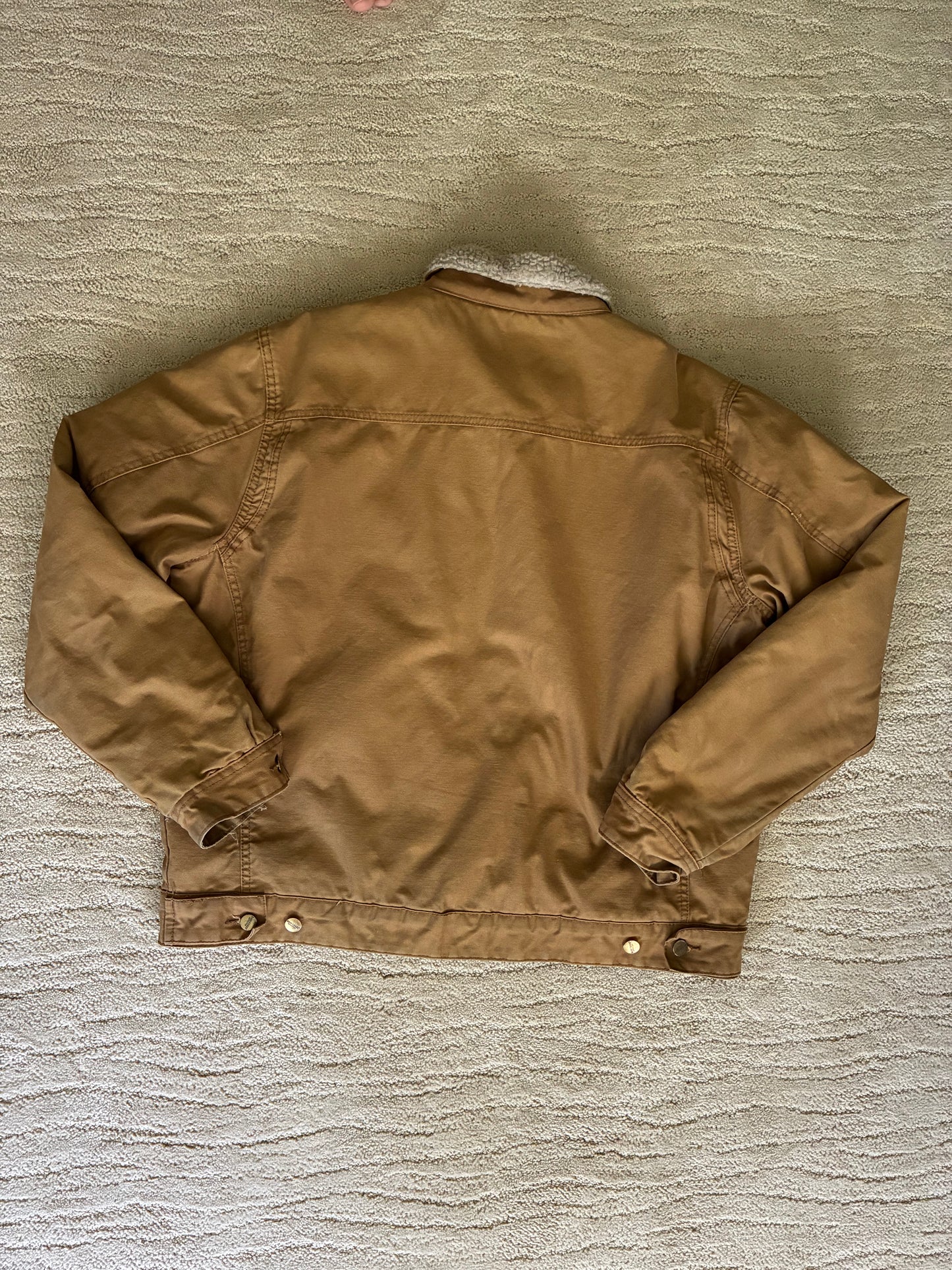 Vintage Bass Creek Canvas + Sherpa Chore Jacket