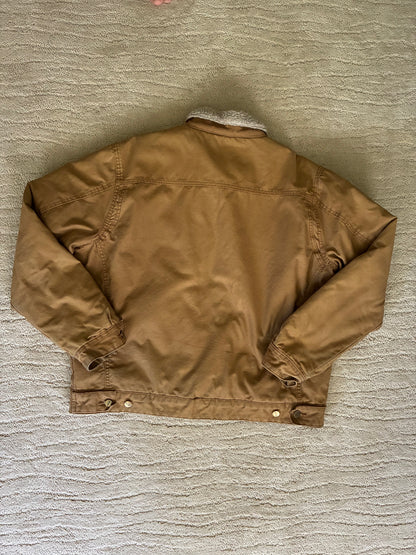 Vintage Bass Creek Canvas + Sherpa Chore Jacket