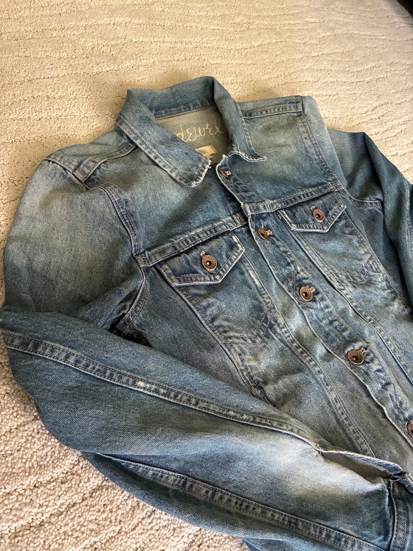 Madewell Denim Vintage Wash Jacket